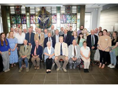 Group photograph of trustees, council members and invited guests