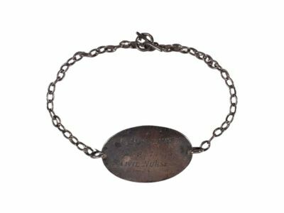 Kathleen's identification bracelet (NIWM.2015.2101.50, NIWM Collection)