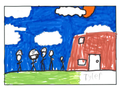 Christmas card by Tyler